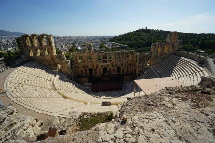 The_Odeon_of_Herodes_Atticus_in_Athens__In_the_distance_Philopappos_Hill